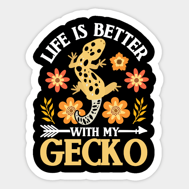 Reptile Pet Gecko Sticker by shirtsyoulike